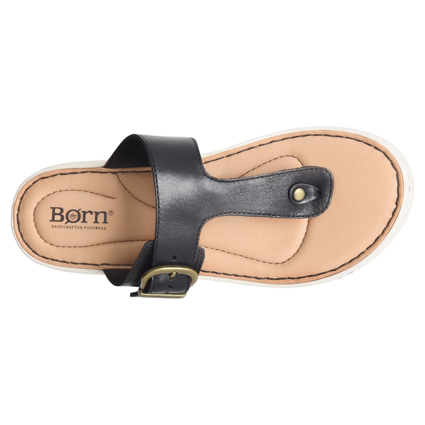 Peltz Shoes Women's Born Jules Sandal Black BR0036603