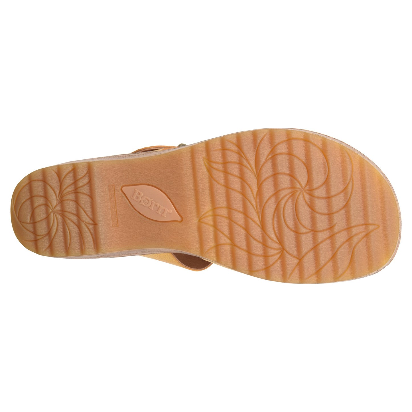 Peltz Shoes Women's Born Aida Sandal Yellow BR0036907