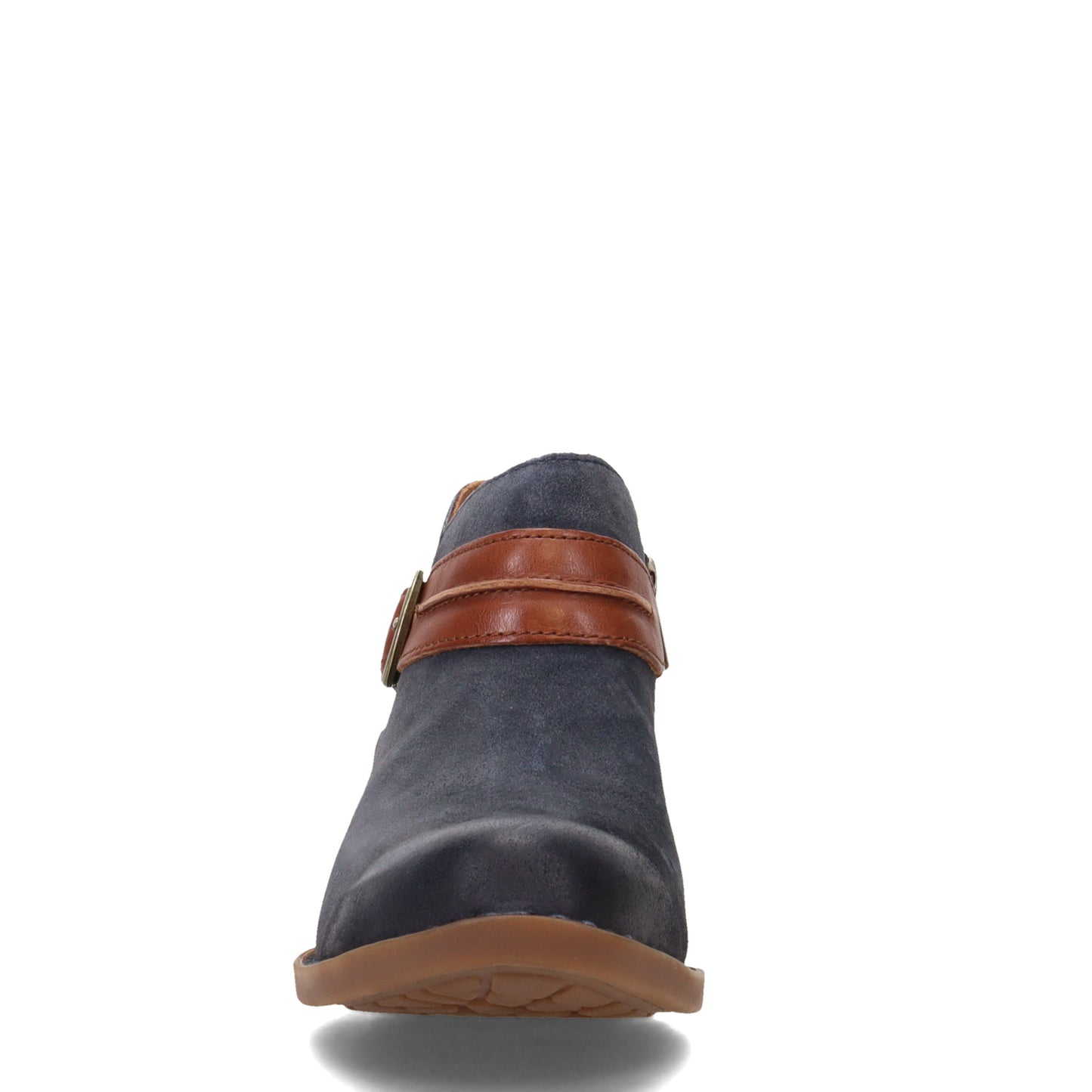 Peltz Shoes Women's Born Kati Boot Dark Blue/Brown BR0040474