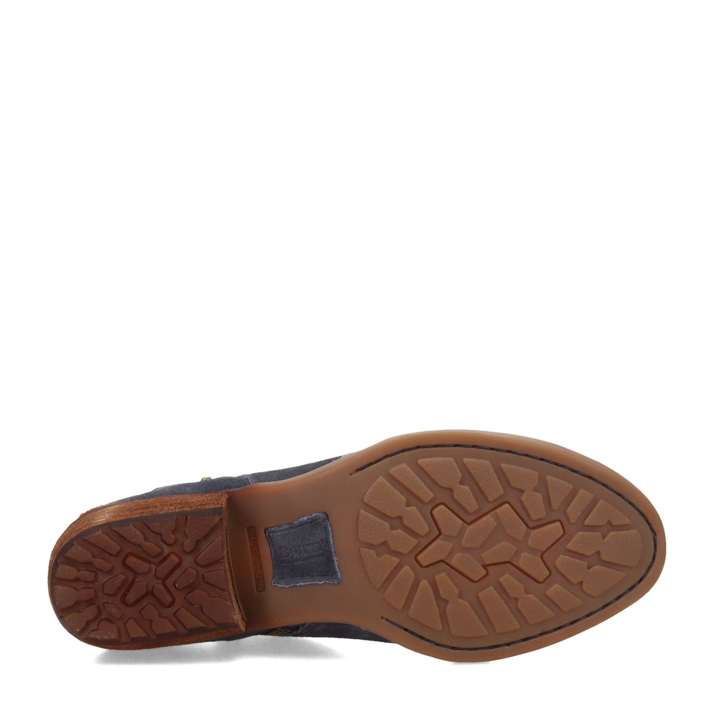 Peltz Shoes Women's Born Kati Boot Dark Blue/Brown BR0040474