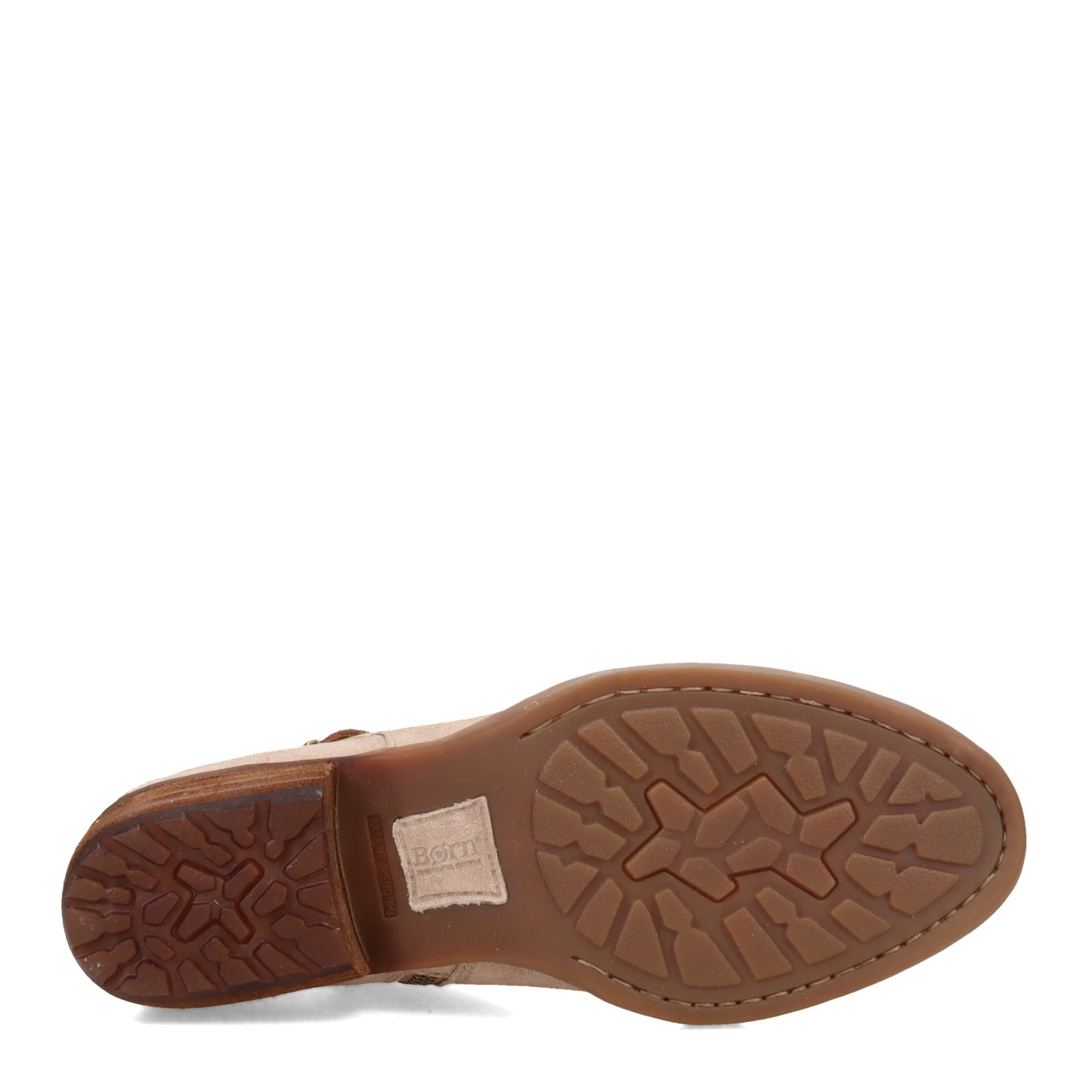 Peltz Shoes Women's Born Kati Boot Cream/Brown BR0040479