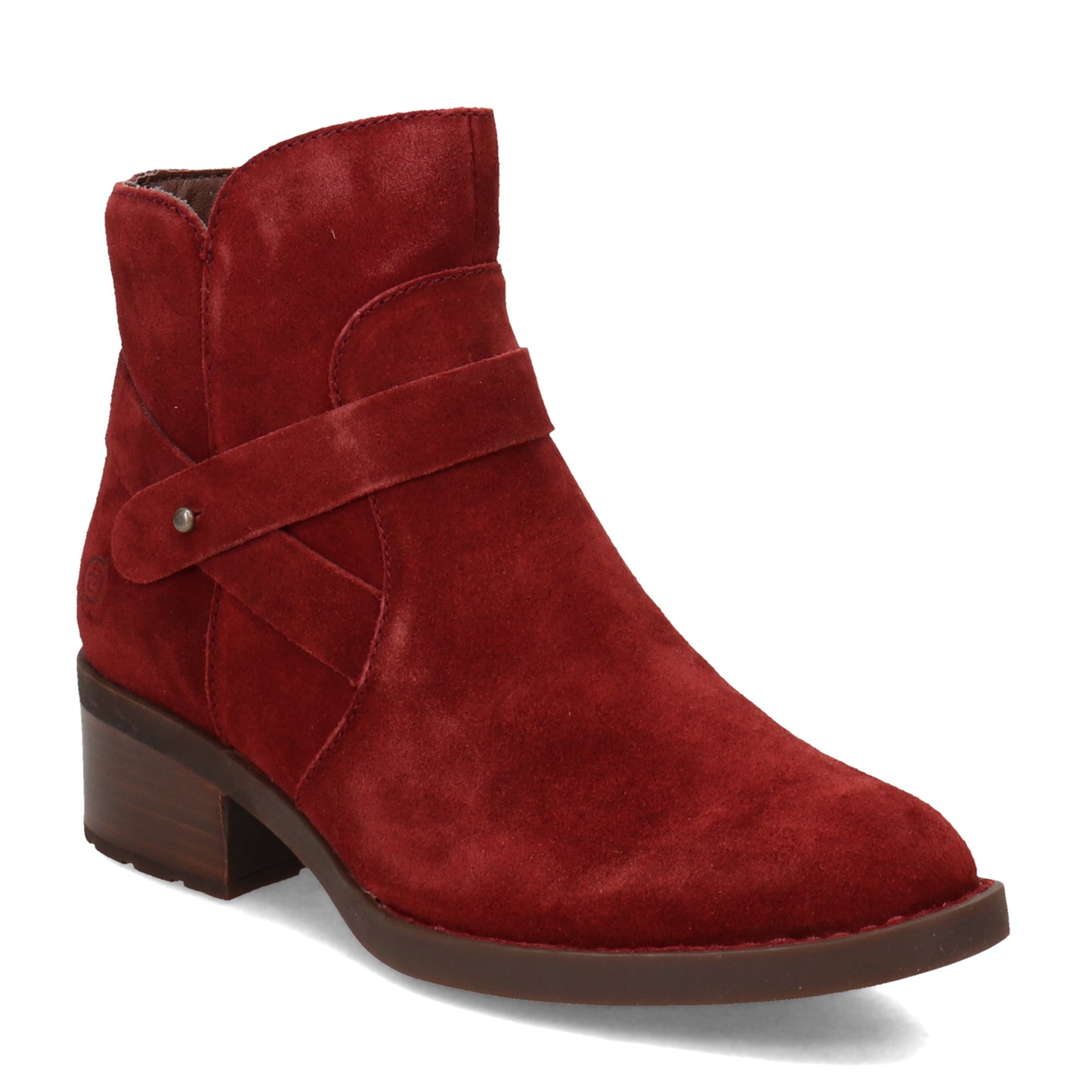 Peltz Shoes Women's Born Tori Boot Dark Red Brick BR0042544