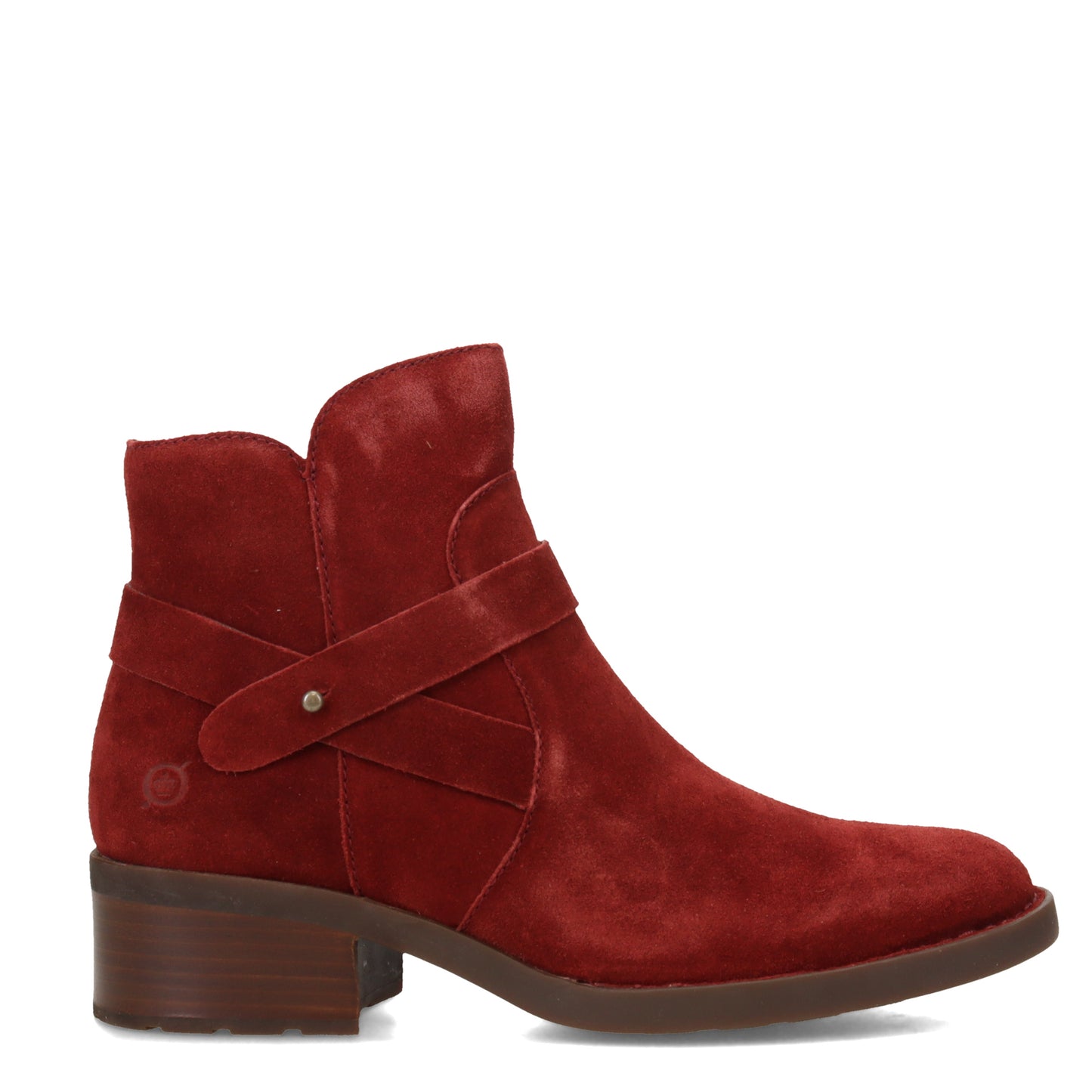Peltz Shoes Women's Born Tori Boot Dark Red Brick BR0042544