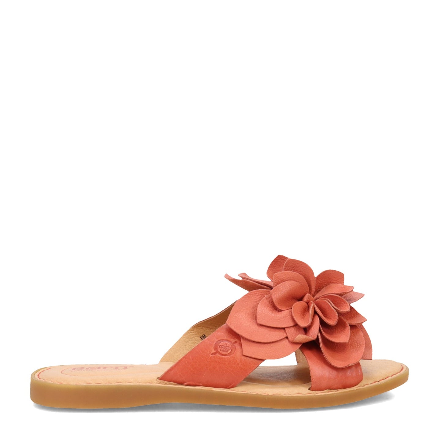 Peltz Shoes Women's Born Ivory Sandal Rust BR0046526