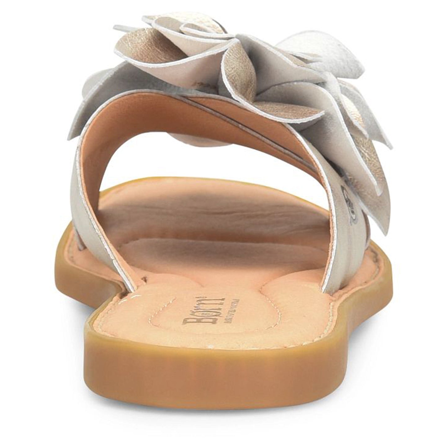 Peltz Shoes Women's Born Ivory Sandal Light Gold BR0046530