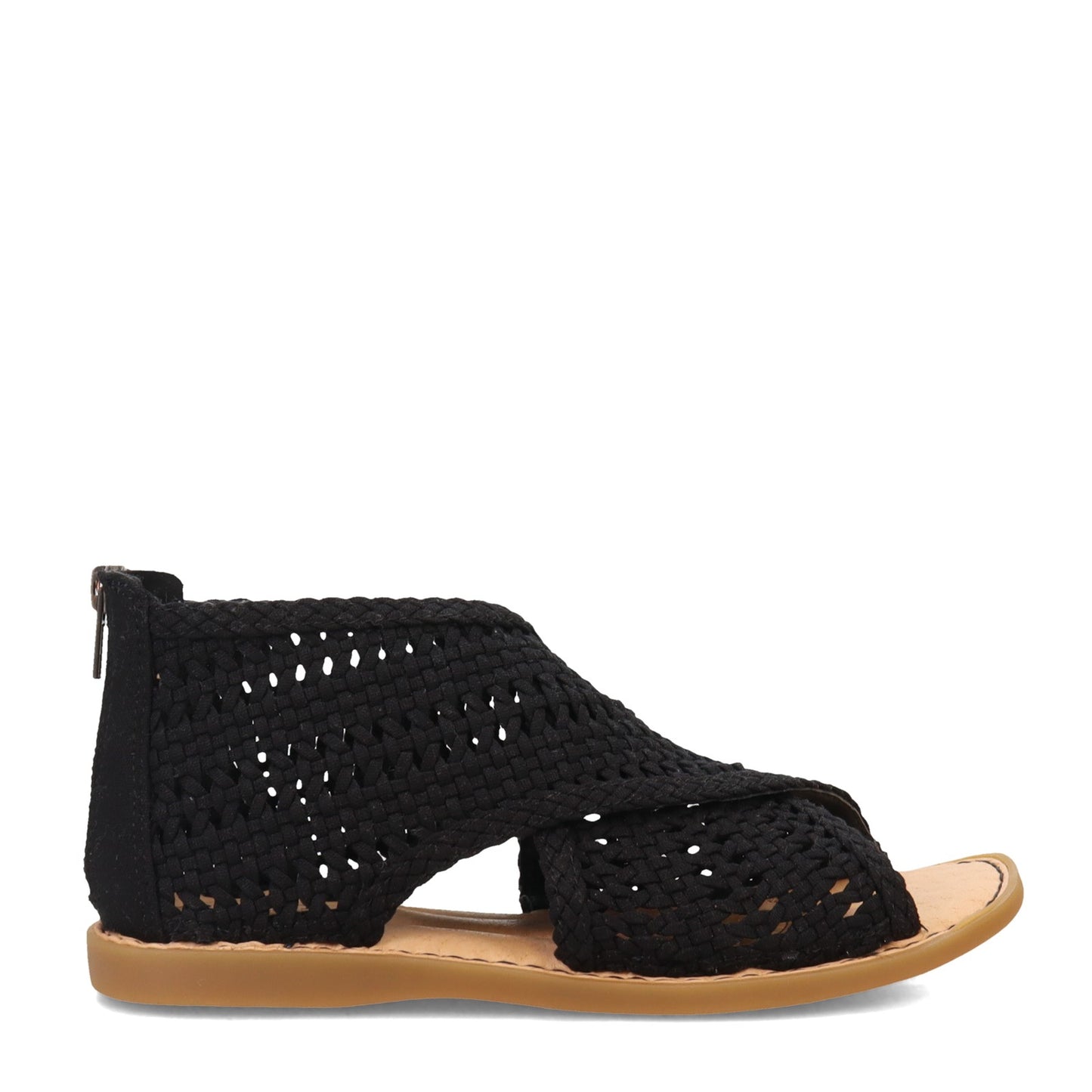 Peltz Shoes Women's Born Iwa Sandal Black BR0046609