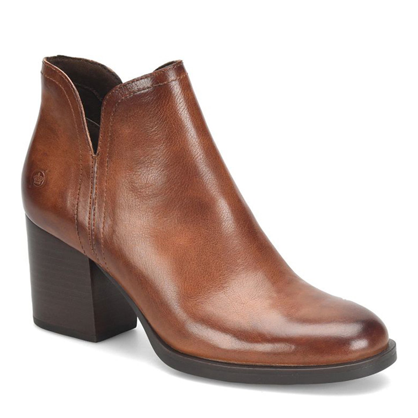 Peltz Shoes Women's Born Olivia Boot Brown BR0051506