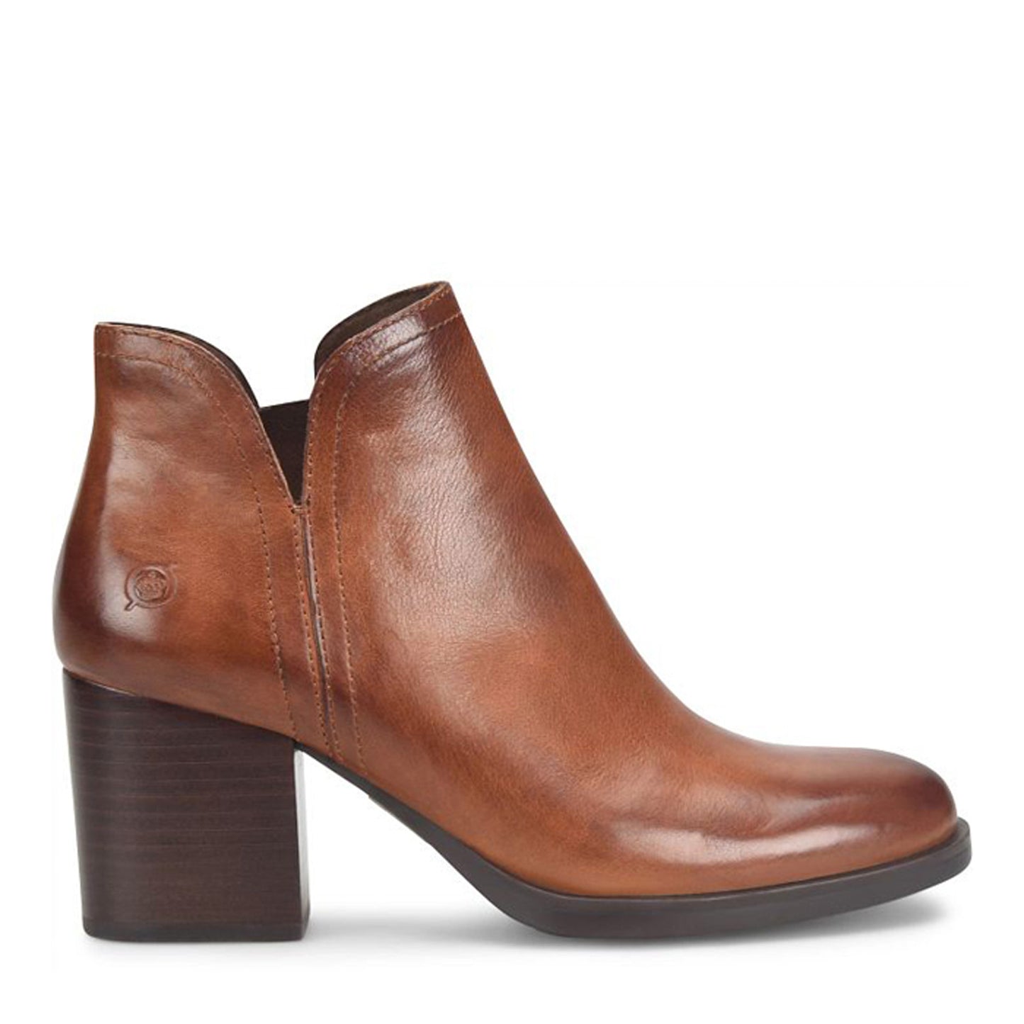 Peltz Shoes Women's Born Olivia Boot Brown BR0051506