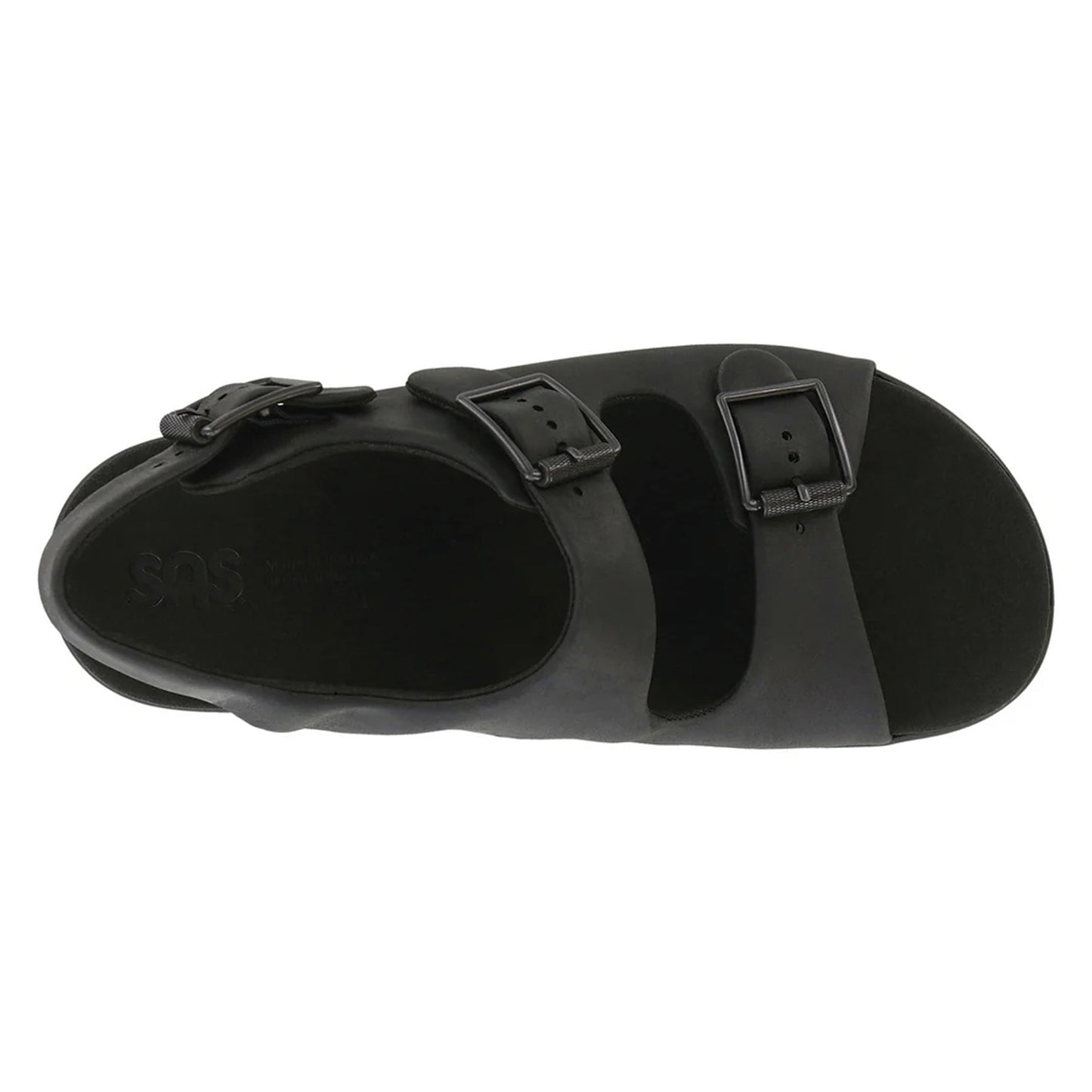 Peltz Shoes Men's SAS Bravo Sandal BLACK BEAR BRAVO BLK BEAR