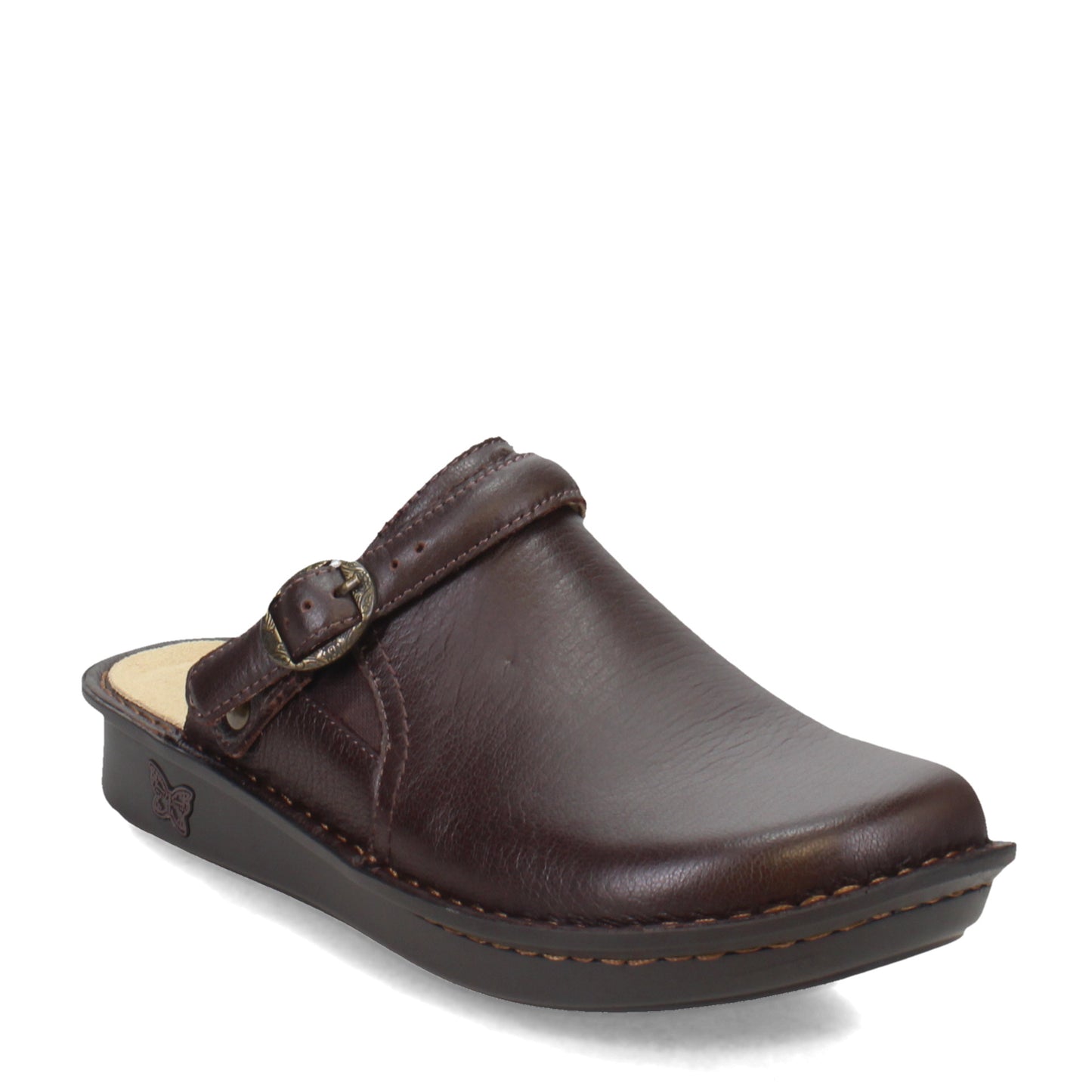 Peltz Shoes Women's Alegria Bryn Clog Espresso BRN-8104