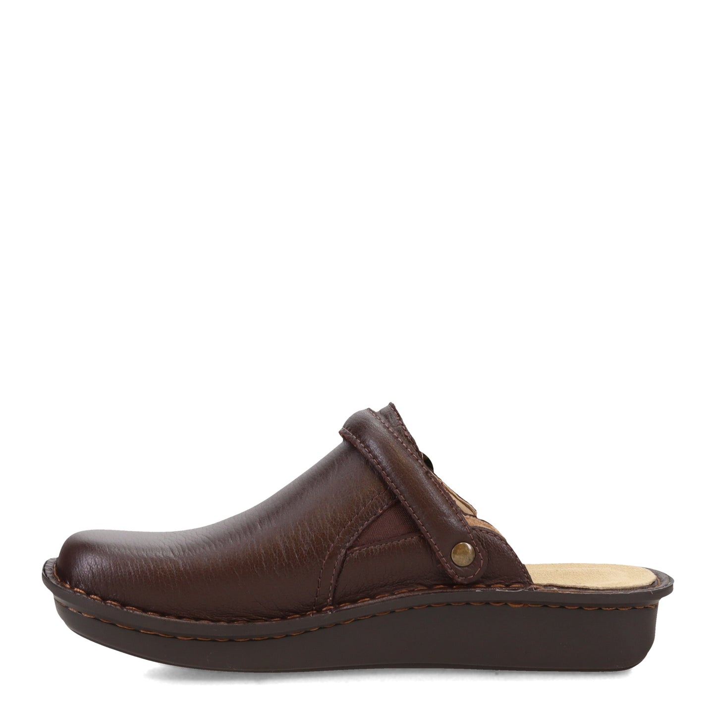 Peltz Shoes Women's Alegria Bryn Clog Espresso BRN-8104