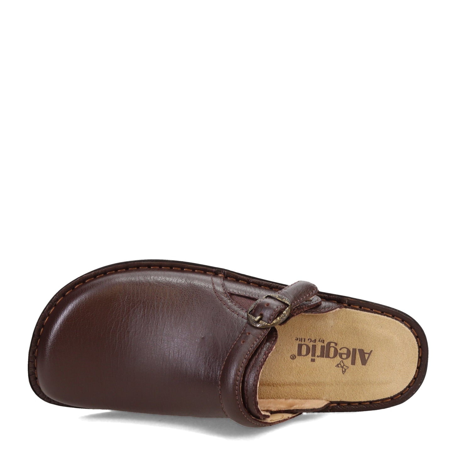 Peltz Shoes Women's Alegria Bryn Clog Espresso BRN-8104