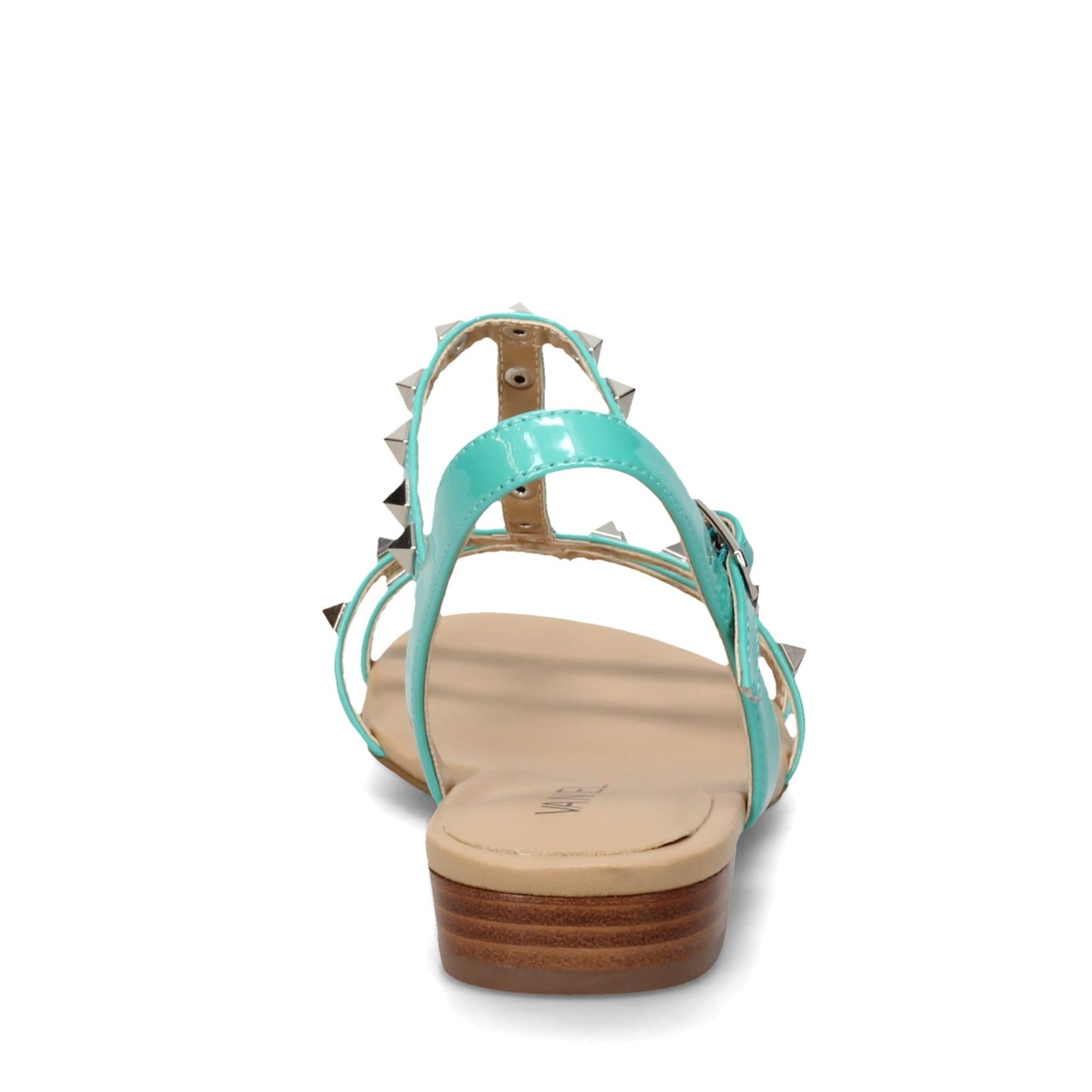 Peltz Shoes Women's Vaneli Brunel Sandal TURQUOISE PATENT BRUNEL-TURQ