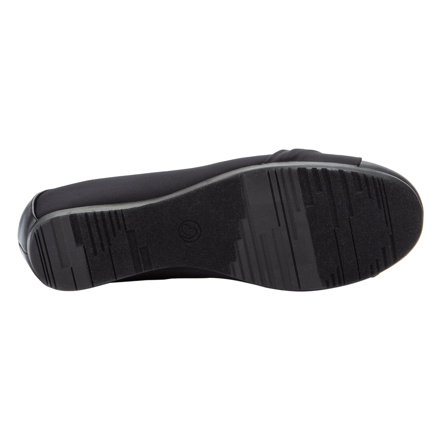 Peltz Shoes Women's Baretraps Mitsy Flat Black BT22872