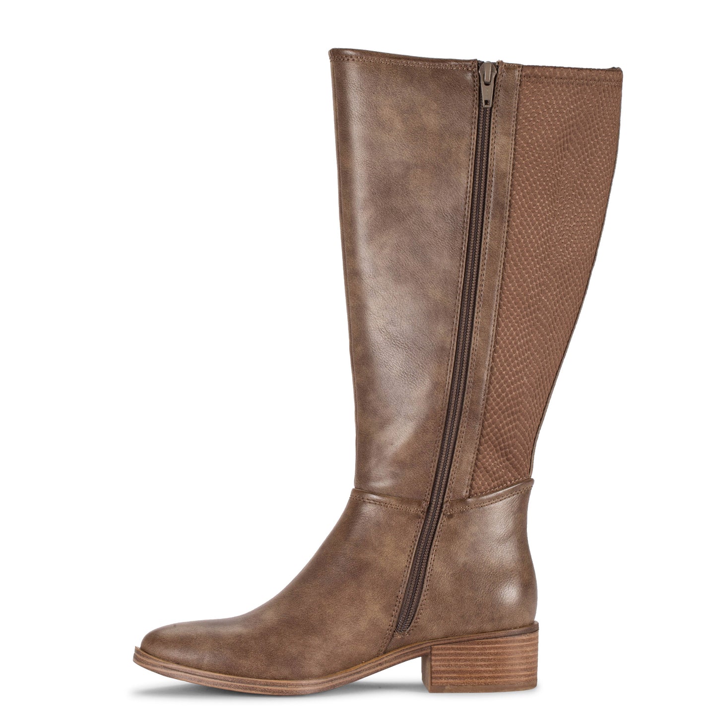 Peltz Shoes Women's Baretraps Madelyn Boot Mushroom BT27553