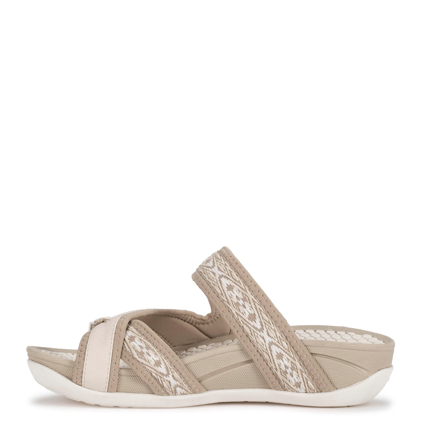 Peltz Shoes Women's Baretraps Deserae Sandal TAUPE BT27917