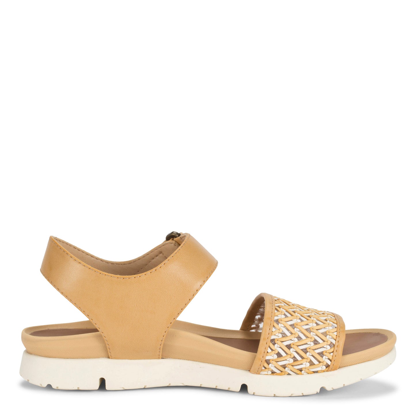 Peltz Shoes Women's Baretraps Holleen Sandal NATURAL BT29005