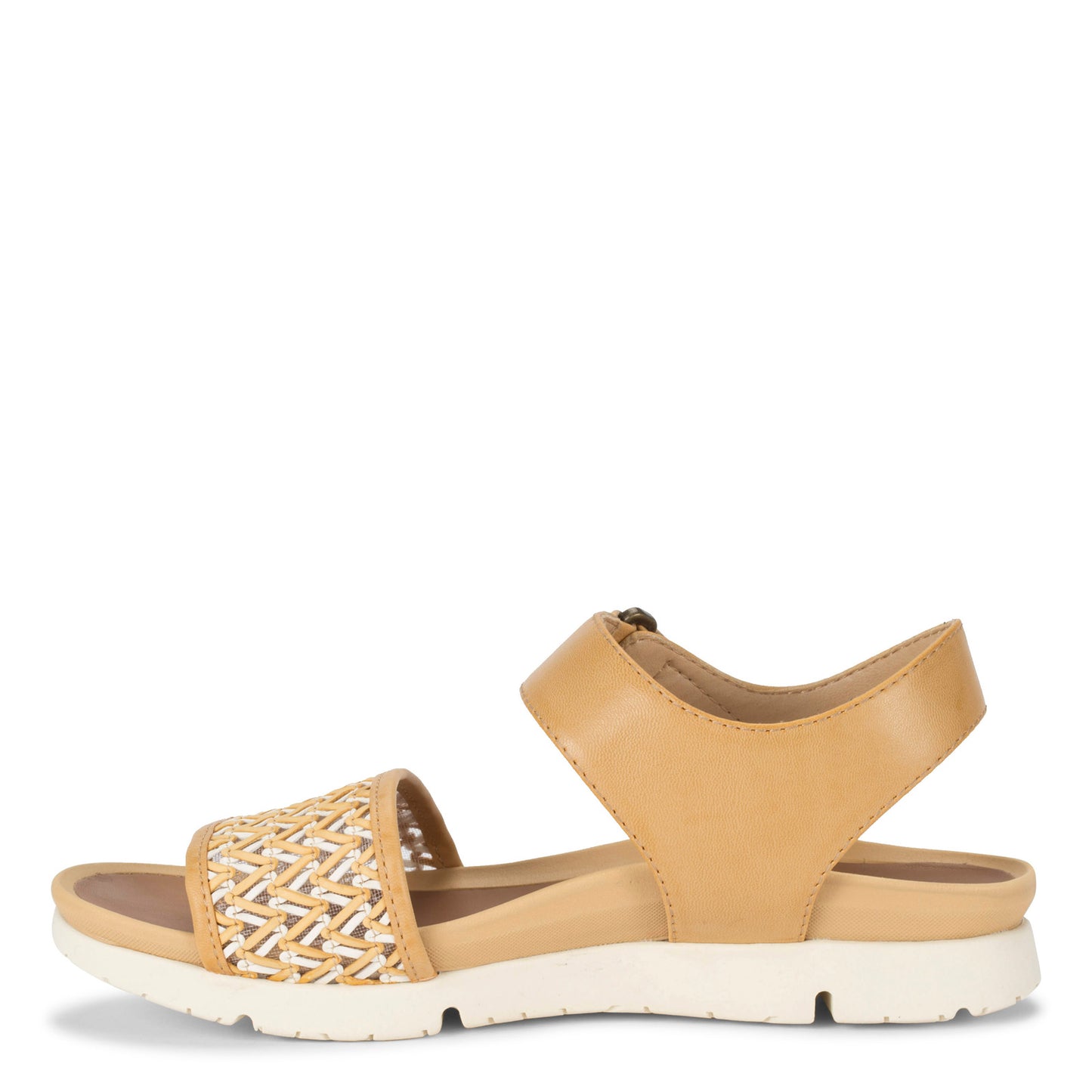 Peltz Shoes Women's Baretraps Holleen Sandal NATURAL BT29005