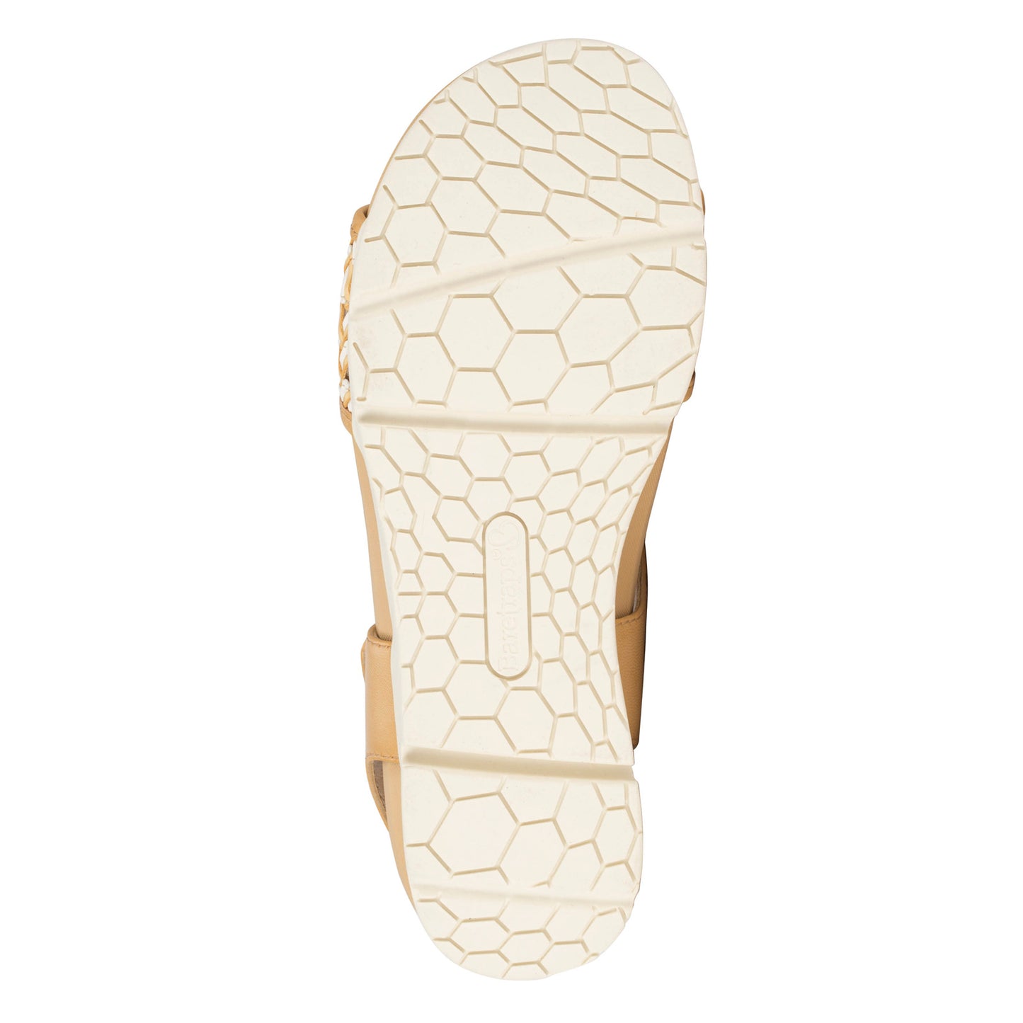 Peltz Shoes Women's Baretraps Holleen Sandal NATURAL BT29005