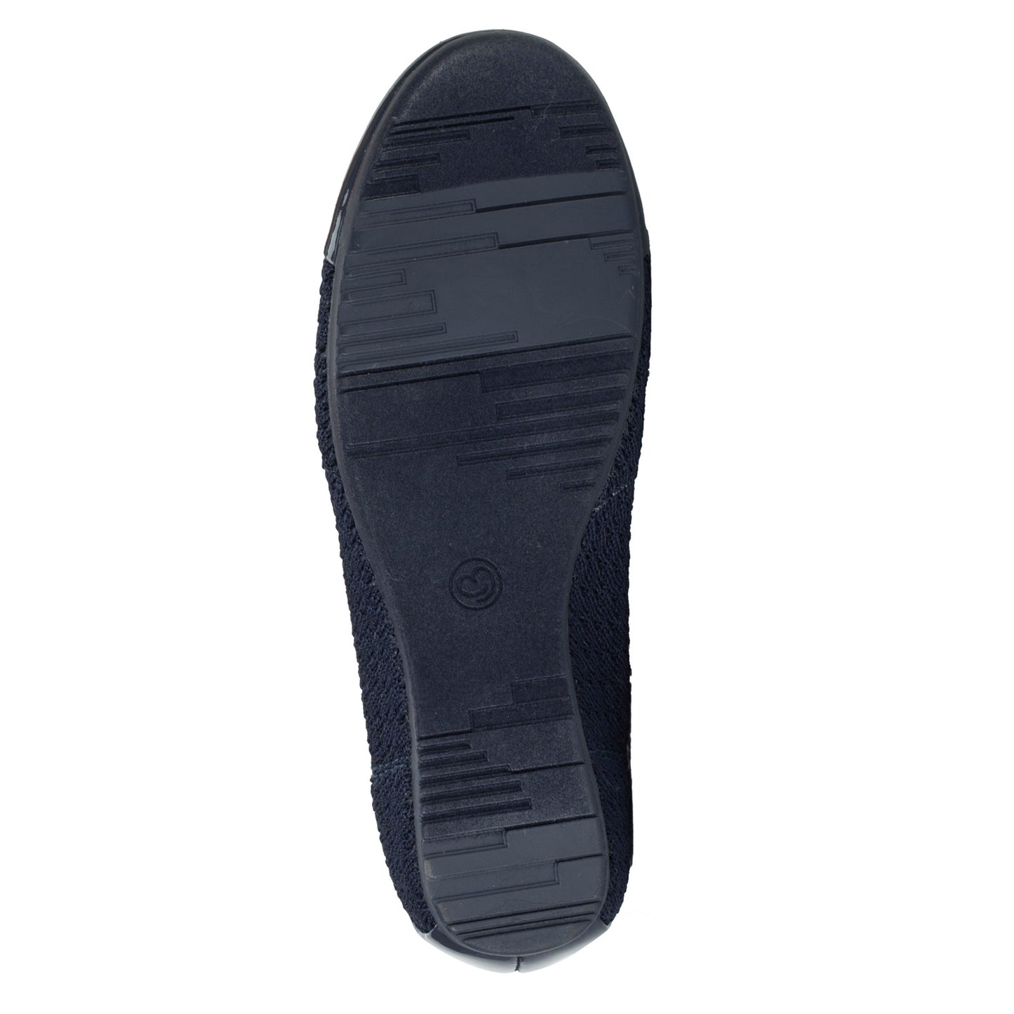 Peltz Shoes Women's Baretraps Mia Flat NAVY BT29347
