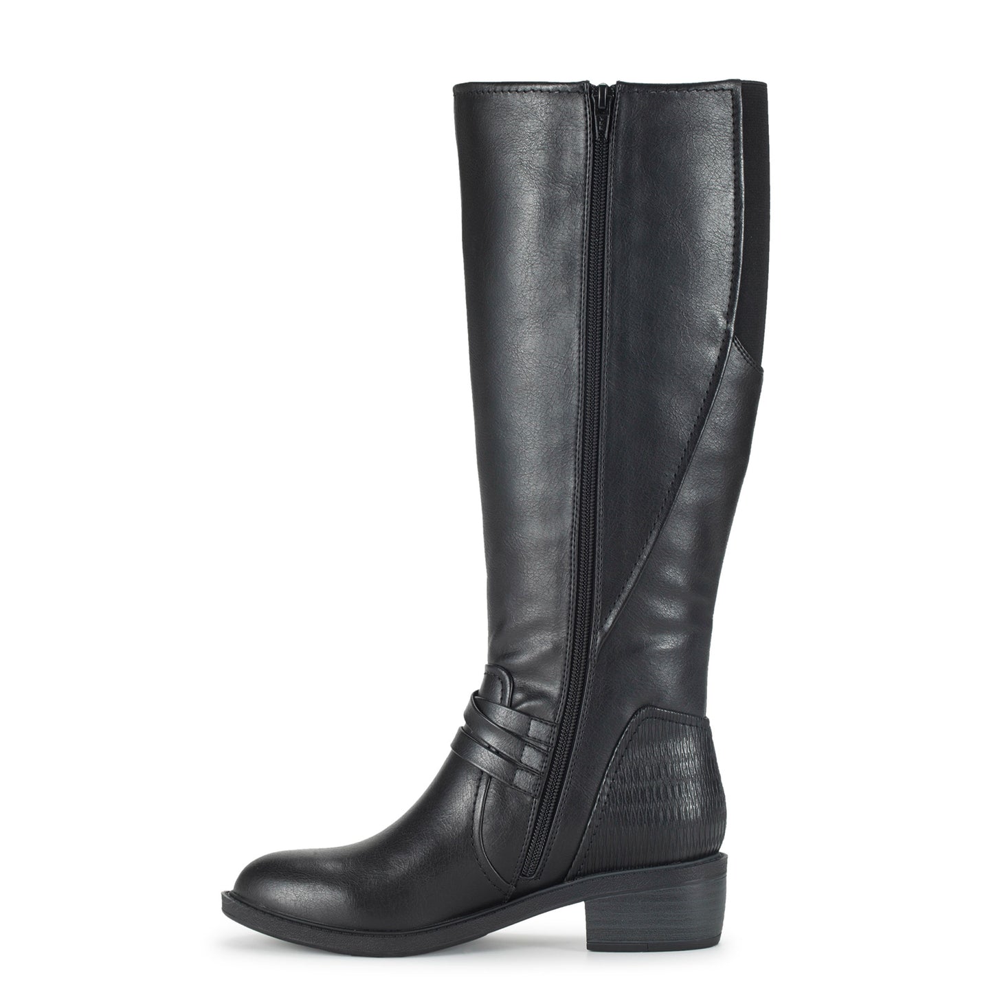Peltz Shoes Women's Baretraps Stratford Boot – Wide Calf Black BT30006WC