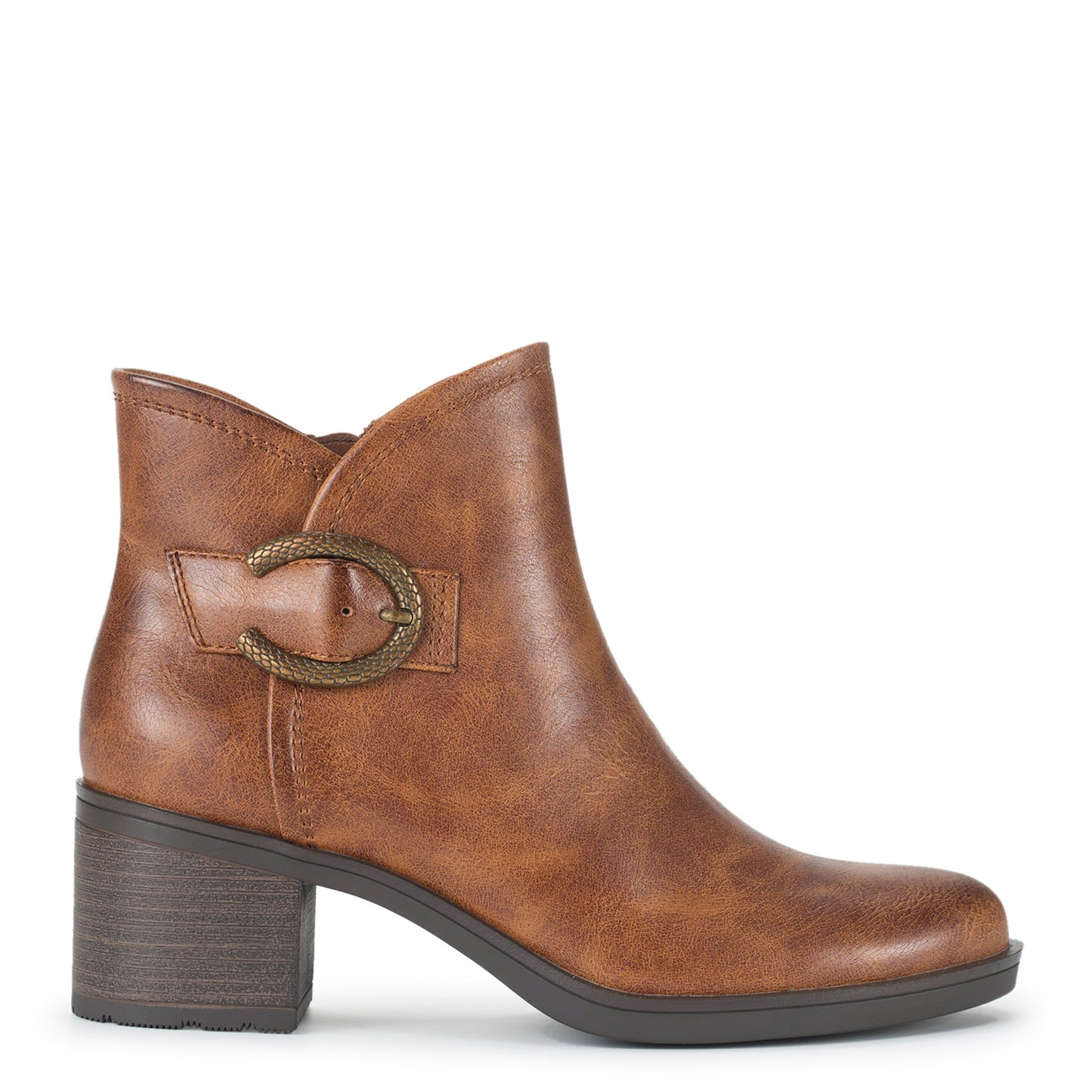 Peltz Shoes Women's Baretraps Christine Boot Brown BT30238