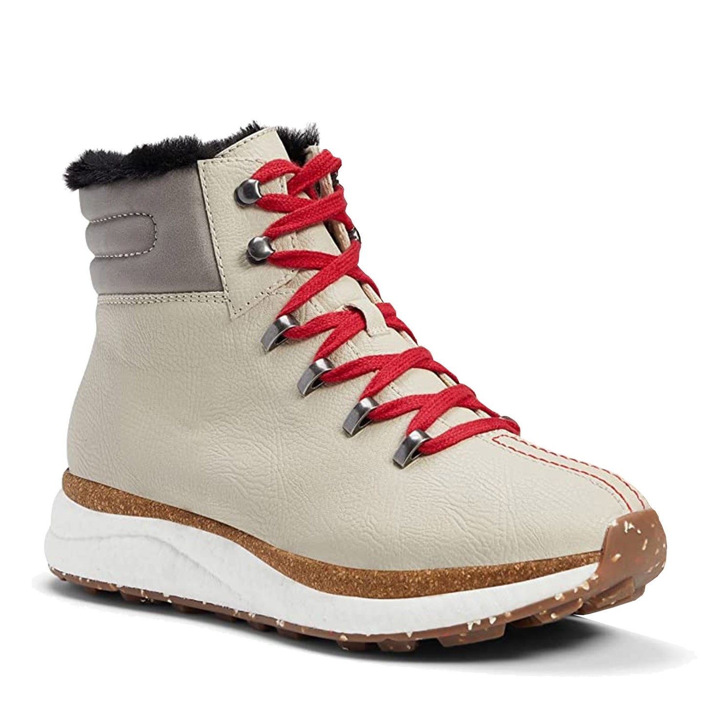 Peltz Shoes Women's OTBT Buckly Boot KHAKI BUCKLY-261