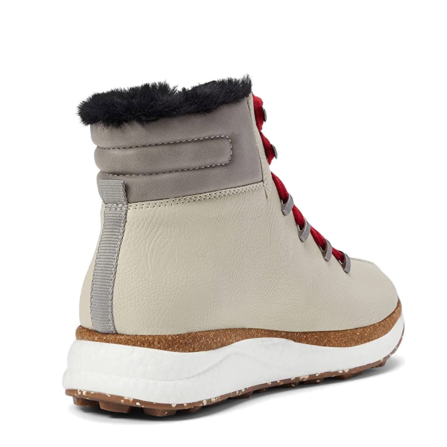 Peltz Shoes Women's OTBT Buckly Boot KHAKI BUCKLY-261