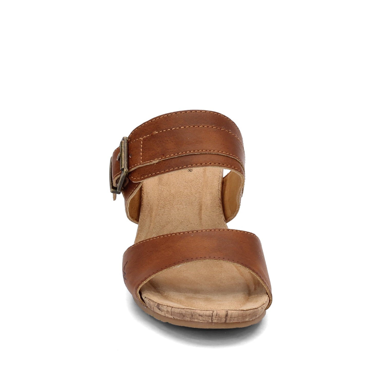 Peltz Shoes Women's B.O.C. Sangre Wedge Sandal TAN BC0004816