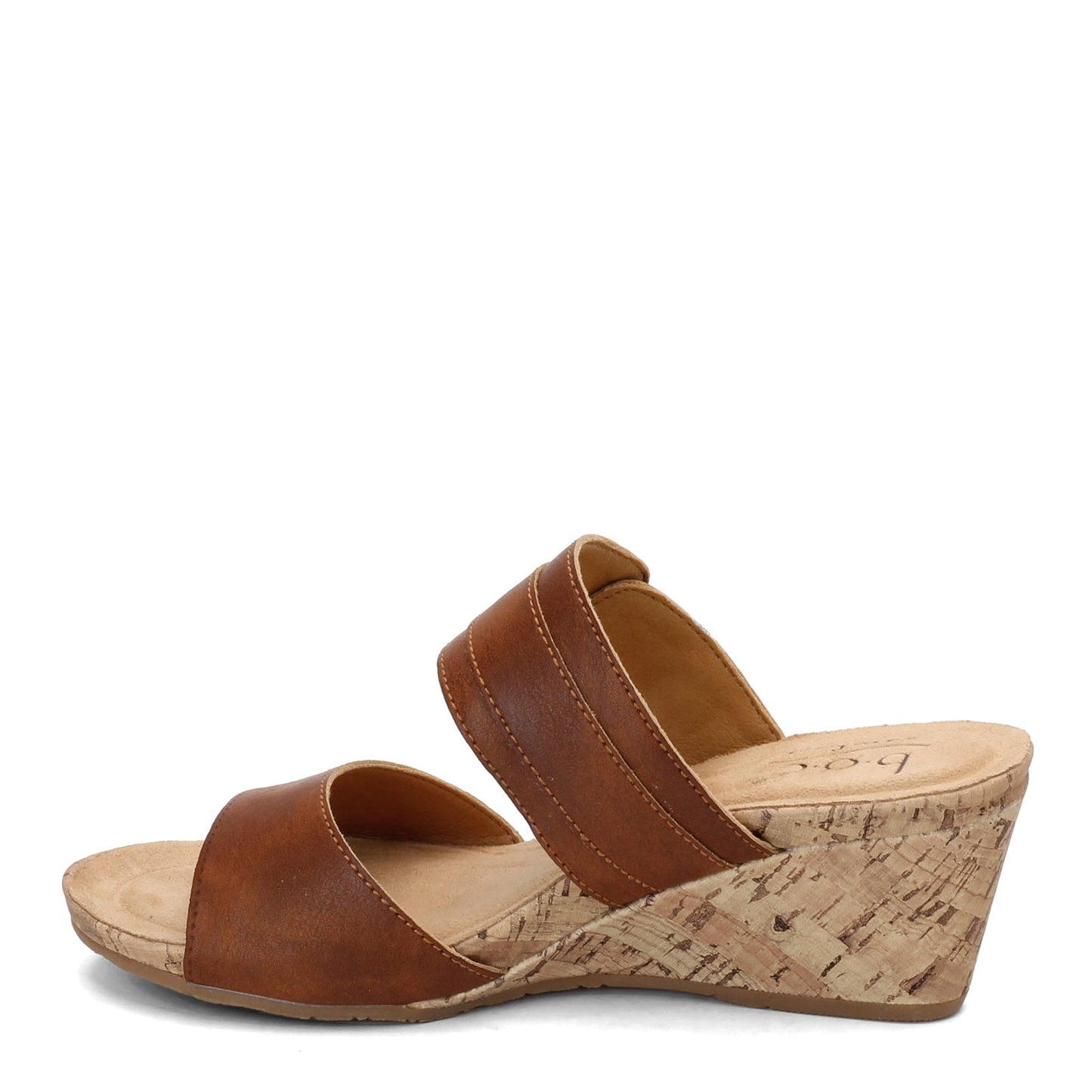 Peltz Shoes Women's B.O.C. Sangre Wedge Sandal TAN BC0004816