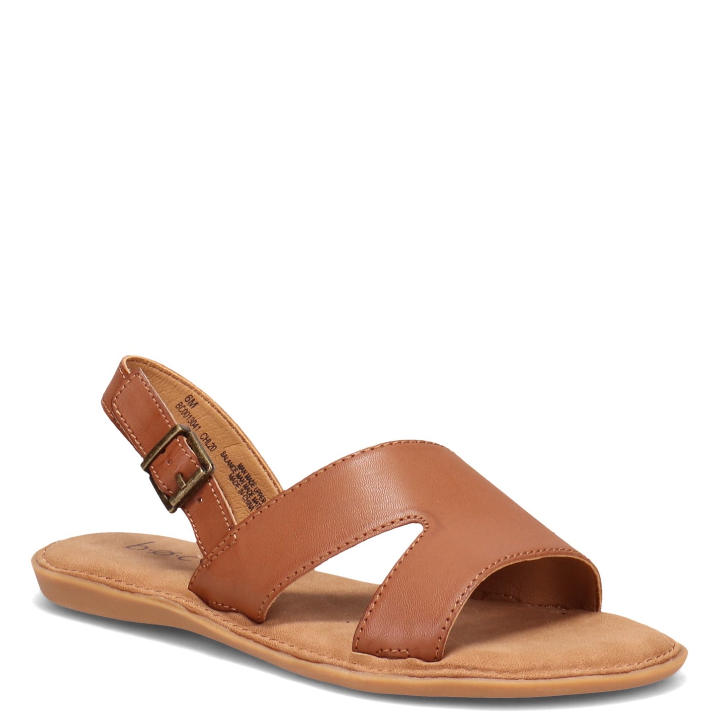 Peltz Shoes Women's b.o.c Milania Sandal LIGHT BROWN BC0013041