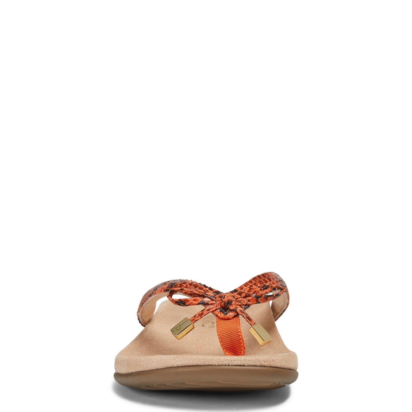 Peltz Shoes Women's Vionic Bella II Sandal ORANGE MULTI BELLA II-CLMN