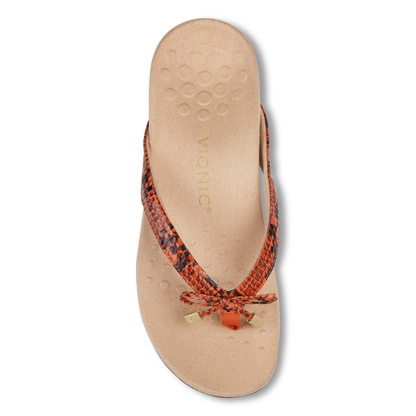 Peltz Shoes Women's Vionic Bella II Sandal ORANGE MULTI BELLA II-CLMN