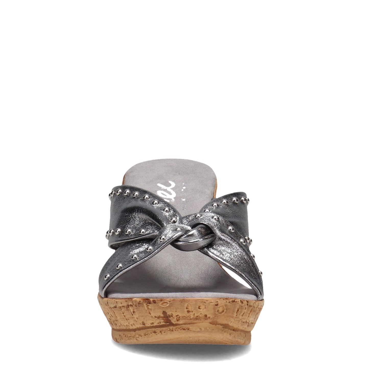 Peltz Shoes Women's Onex Belynda Sandal PEWTER BELYNDA-PEWTER