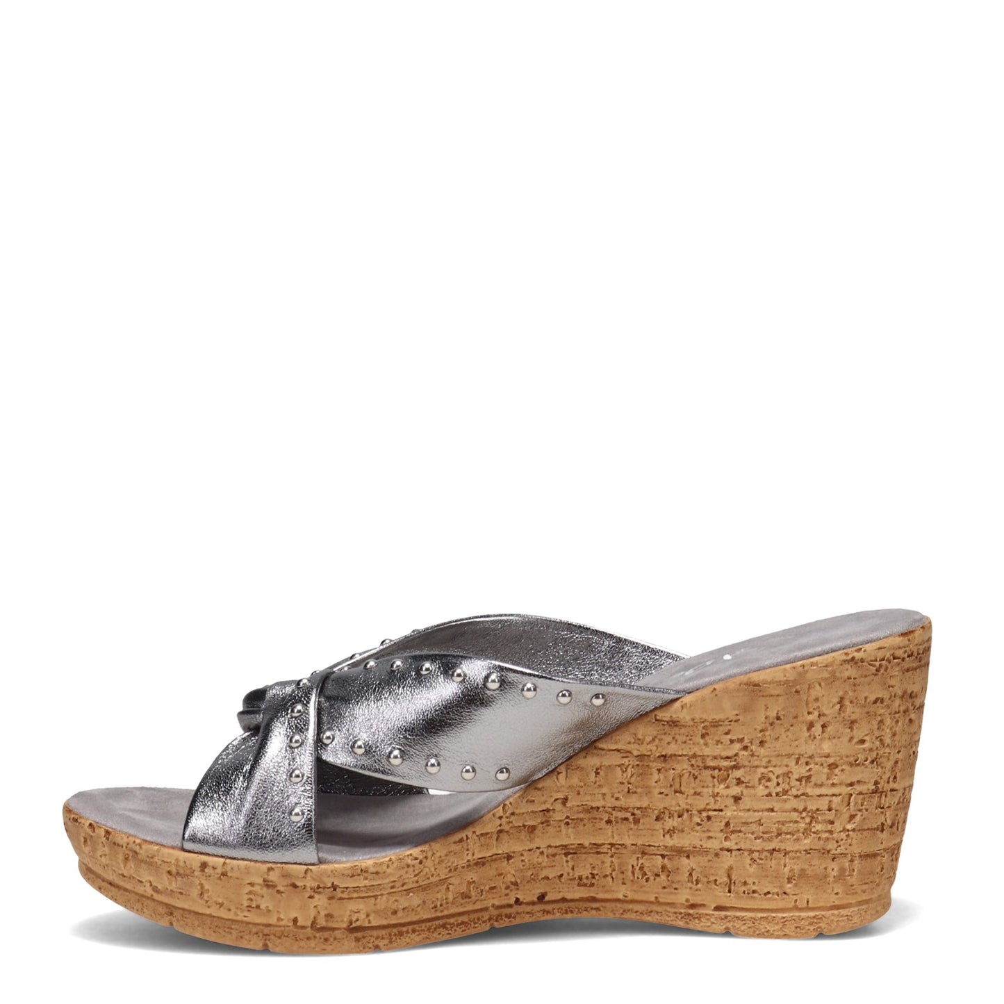Peltz Shoes Women's Onex Belynda Sandal PEWTER BELYNDA-PEWTER
