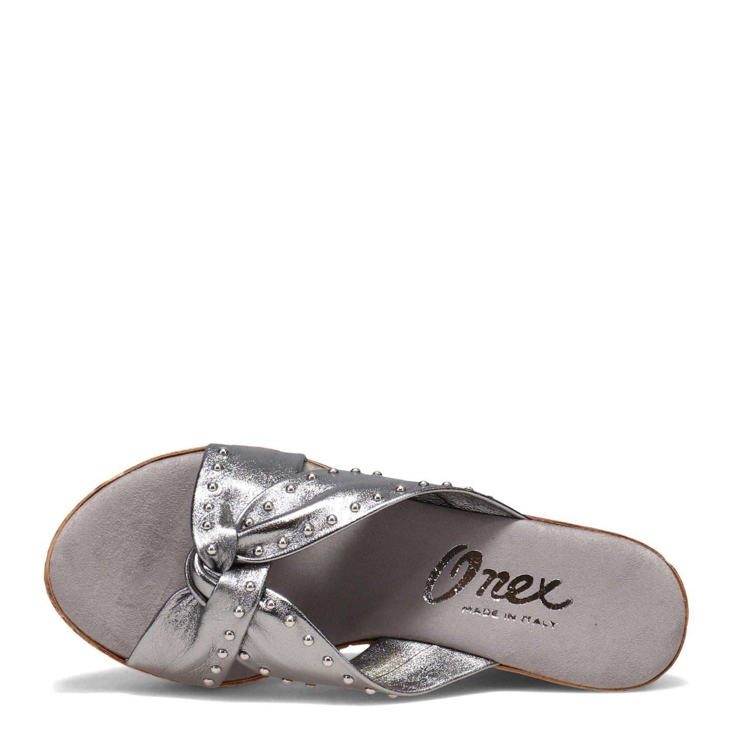 Peltz Shoes Women's Onex Belynda Sandal PEWTER BELYNDA-PEWTER