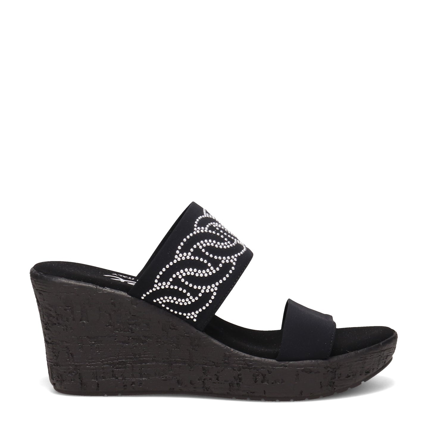Peltz Shoes Women's Onex Bernice Sandal BLACK BERNICE-BLACK