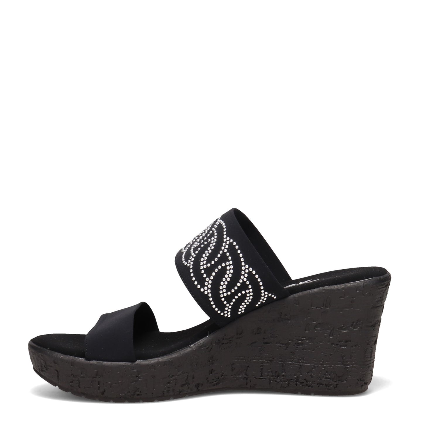 Peltz Shoes Women's Onex Bernice Sandal BLACK BERNICE-BLACK
