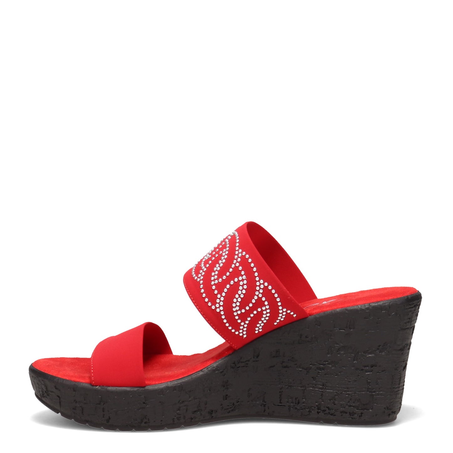 Peltz Shoes Women's Onex Bernice Sandal RED BERNICE-RED