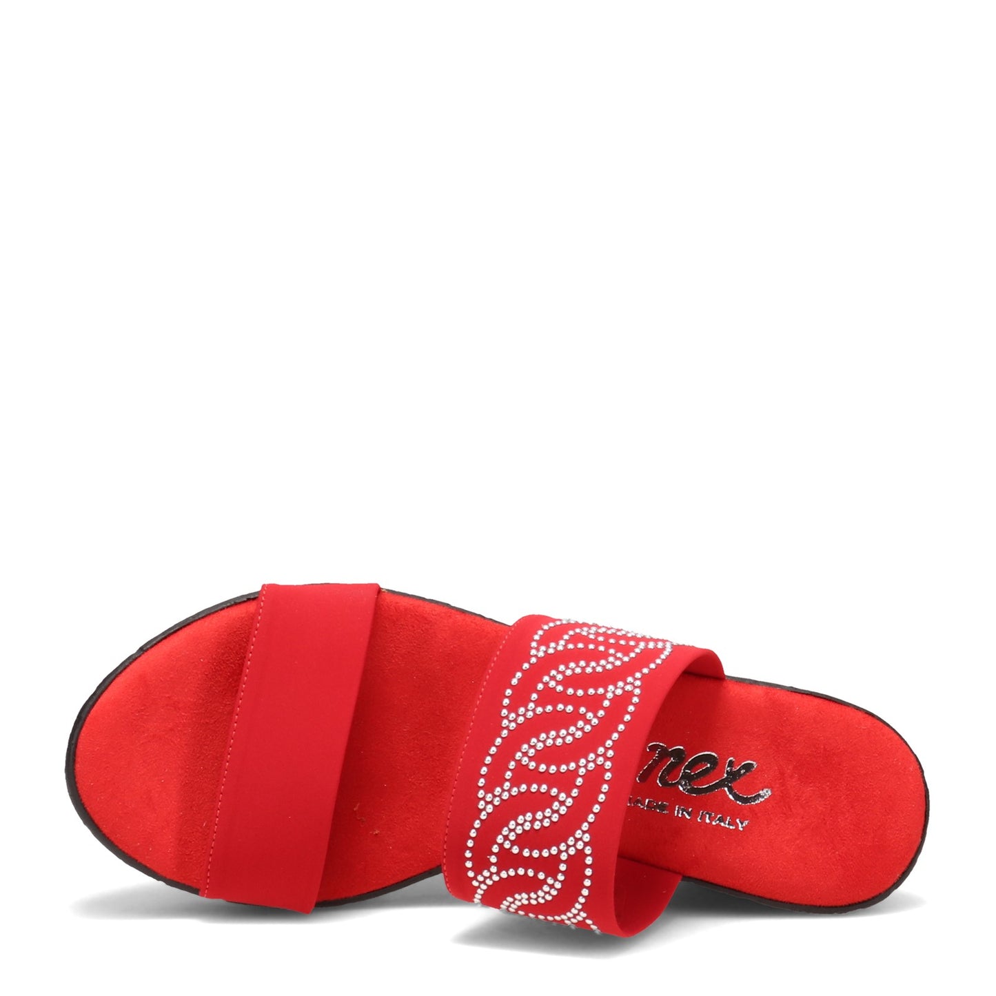 Peltz Shoes Women's Onex Bernice Sandal RED BERNICE-RED