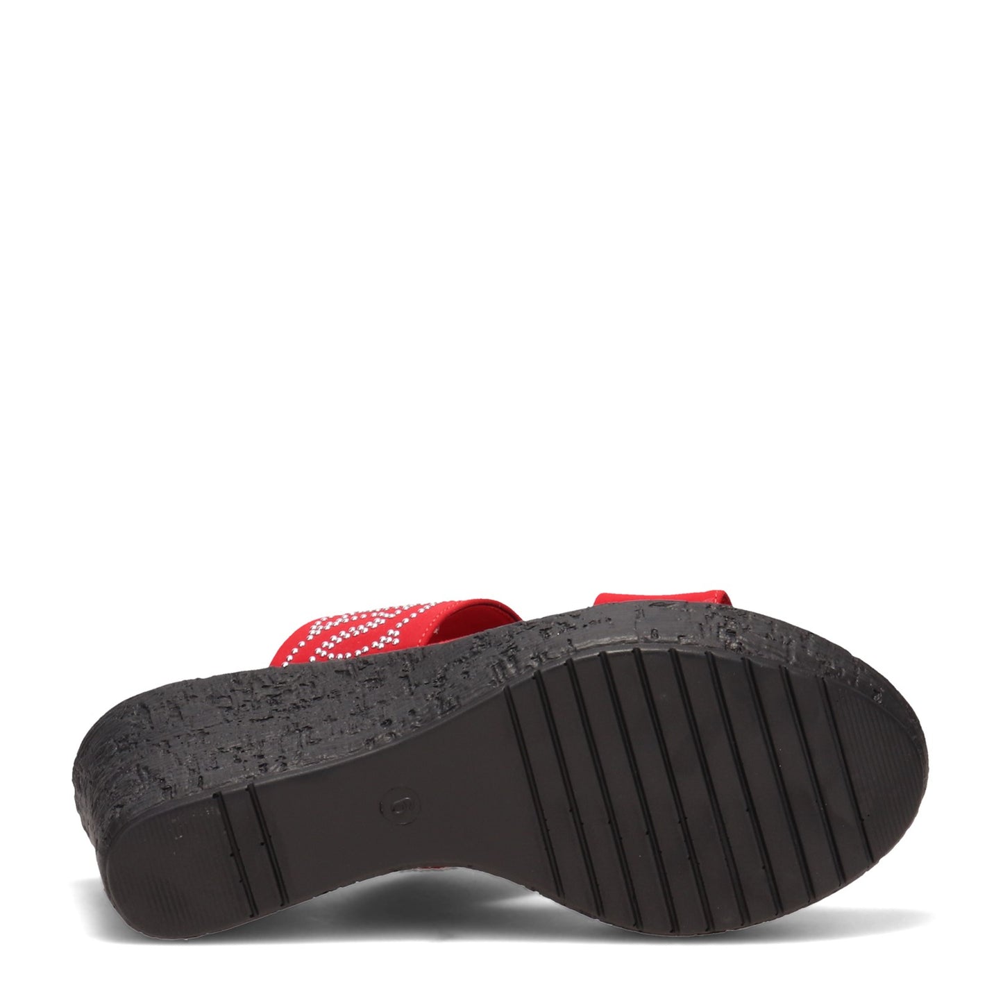 Peltz Shoes Women's Onex Bernice Sandal RED BERNICE-RED