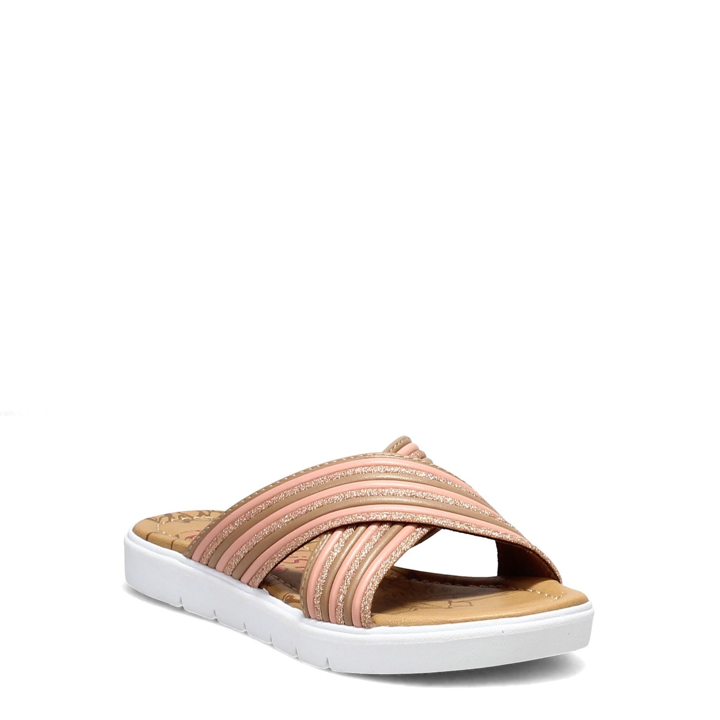 Peltz Shoes Girl's Blowfish Malibu Kids Brielle Sandal - Little Kid & Big Kid ROSE GOLD BF-8934K 689