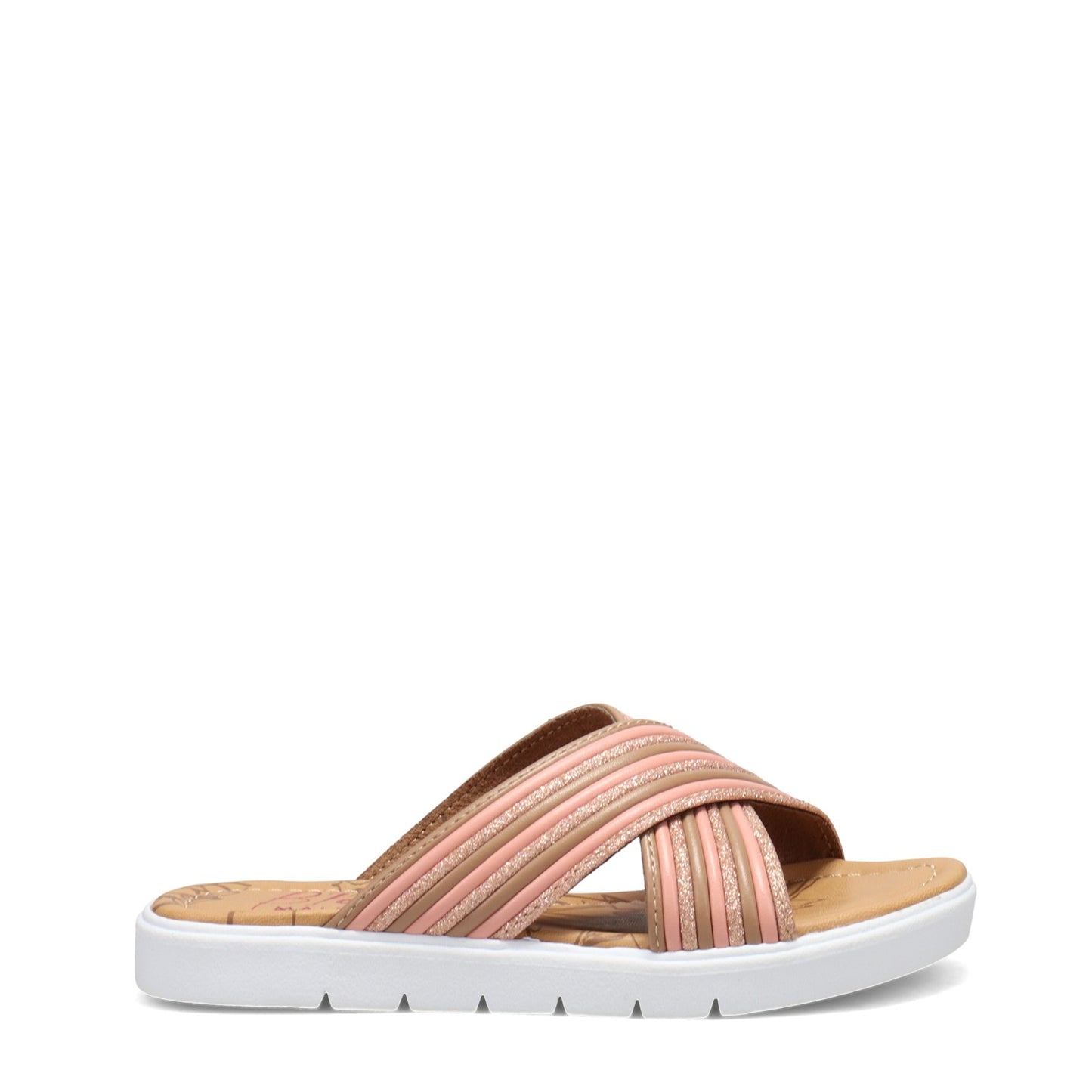 Peltz Shoes Girl's Blowfish Malibu Kids Brielle Sandal - Little Kid & Big Kid ROSE GOLD BF-8934K 689