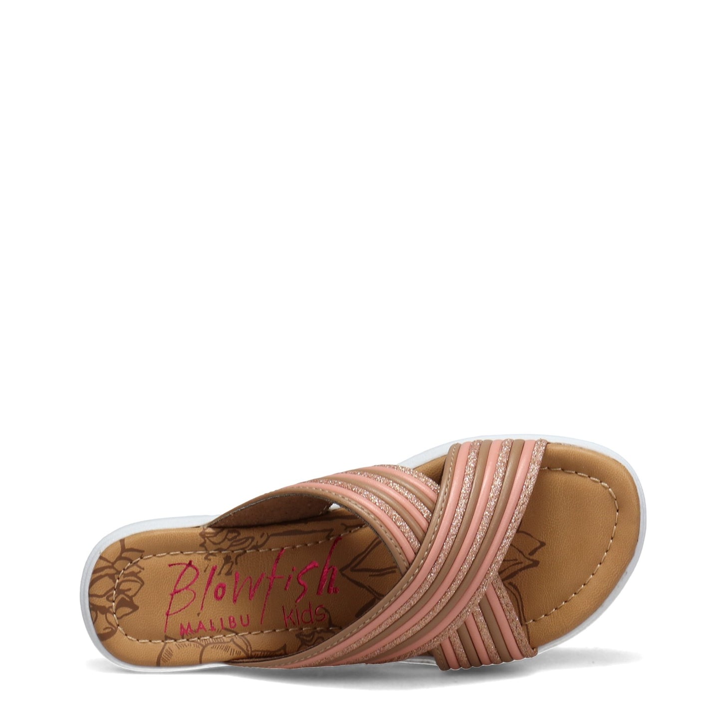 Peltz Shoes Girl's Blowfish Malibu Kids Brielle Sandal - Little Kid & Big Kid ROSE GOLD BF-8934K 689
