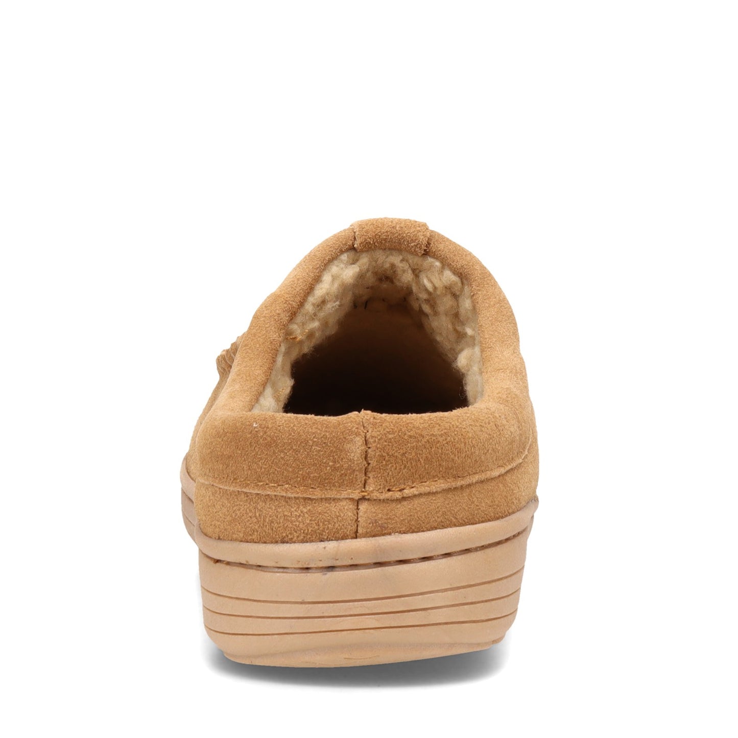 Peltz Shoes Men's Clarks Clog Slipper COGNAC BLM19021-917