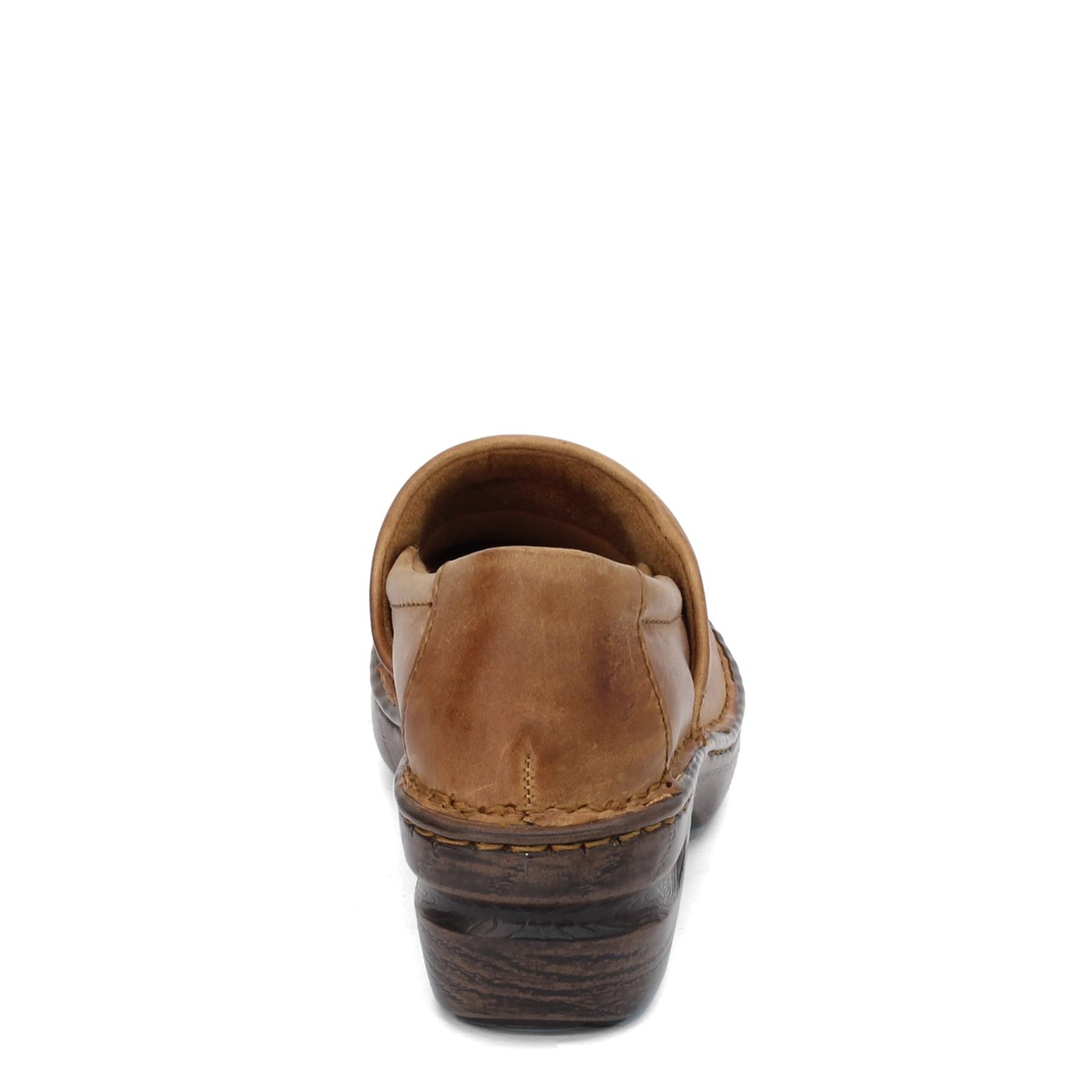 Peltz Shoes Women's B.O.C Peggy Clog MOCHA C00002