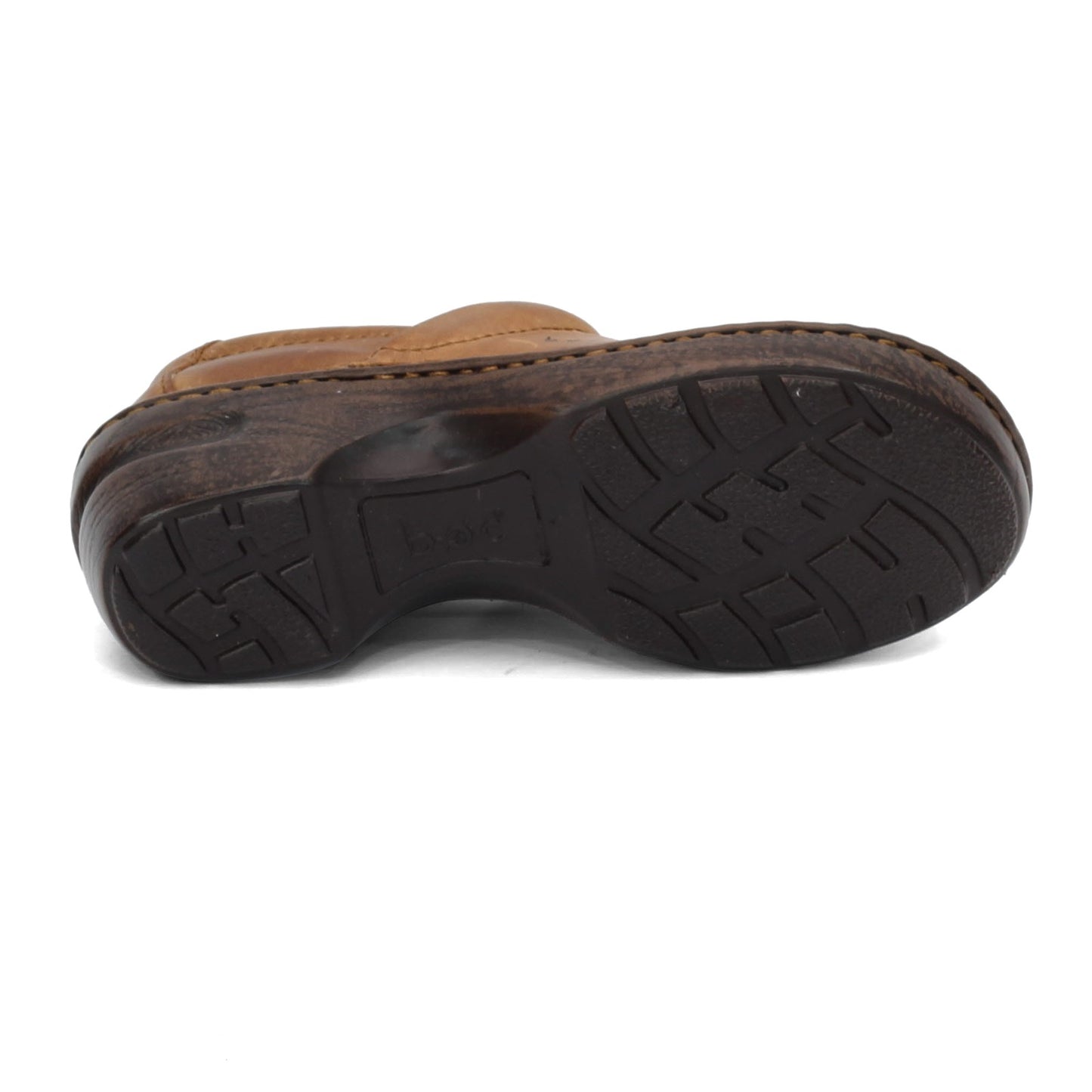 Peltz Shoes Women's B.O.C Peggy Clog MOCHA C00002