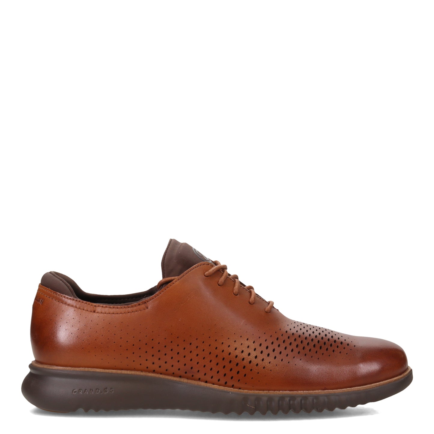 Peltz Shoes Men's Cole Haan 2.ZEROGRAND Laser Oxford Tan/Brown C25351