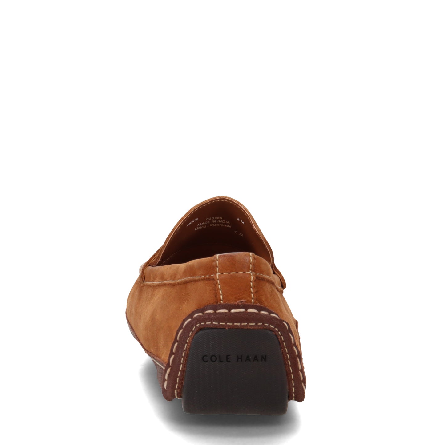Peltz Shoes Men's Cole Haan Wyatt Penny Driver Loafer BRITISH TAN C30966