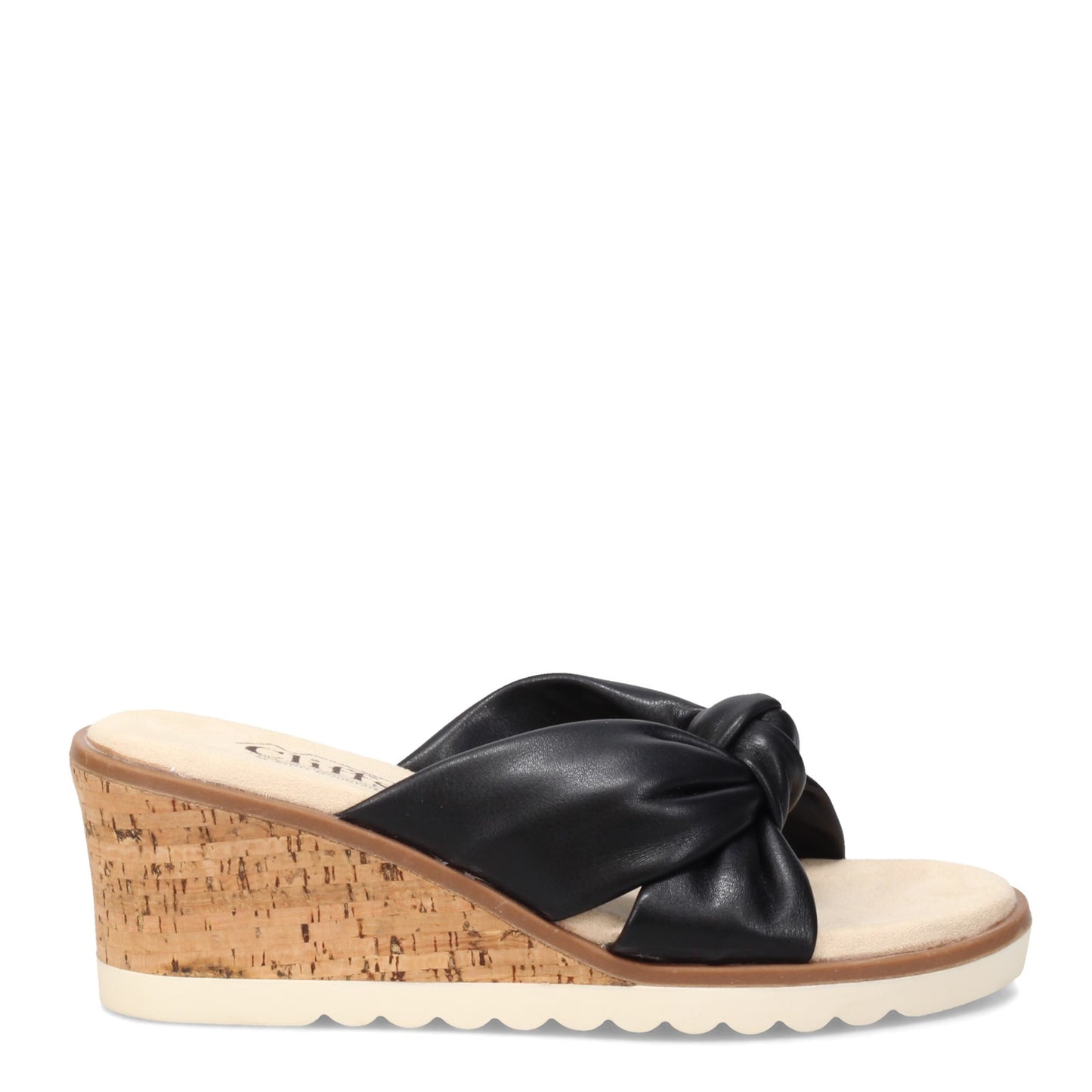 Peltz Shoes Women's Cliffs by White Mountain Adrielle Sandal BLACK C32959-5